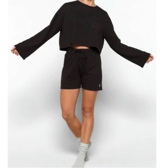 Free People Tops - Free People Movement Black Sunny Set - 2 Pieces - Small